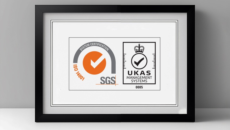 Our company has received the ISO 14001 certification!