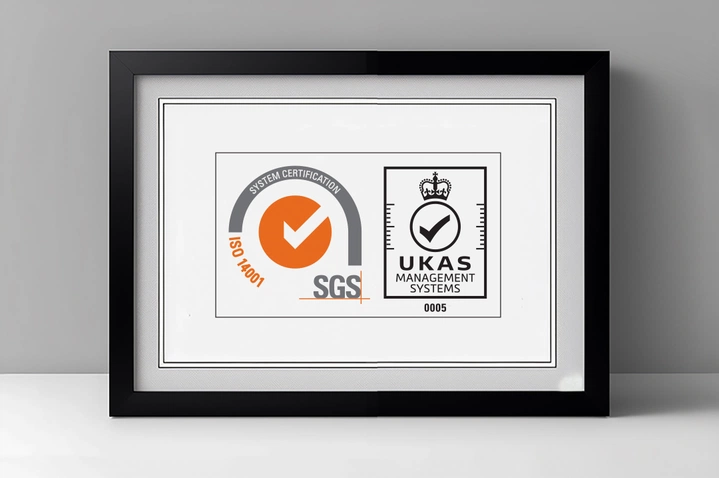 Our company has received the ISO 14001 certification!